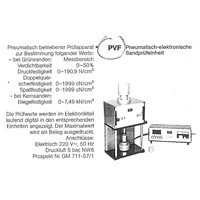 Elektronisch-pneumatisches Prüfgerät G&F, Type PVF